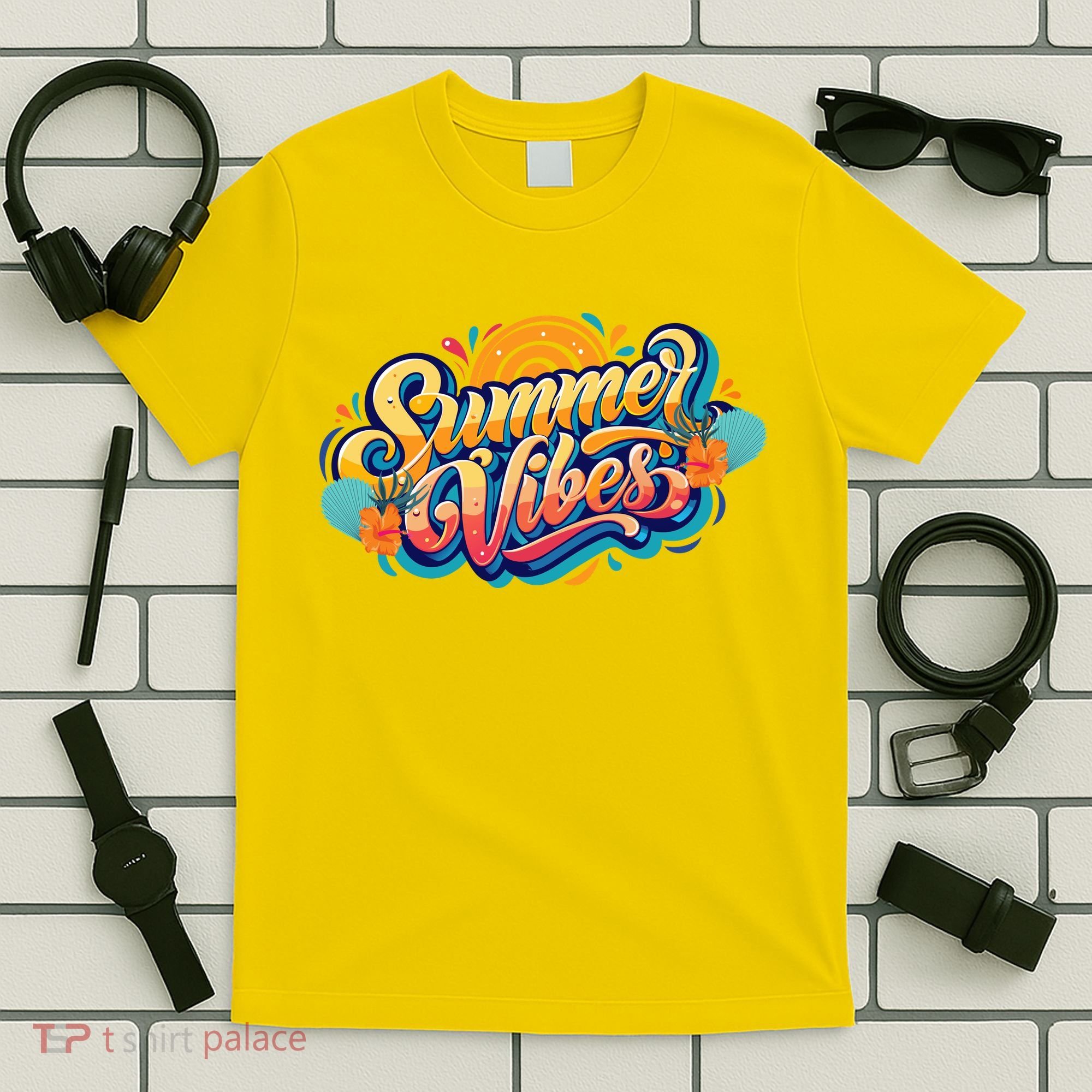 Summer Vibes Family Beach Summer Holiday T-Shirt