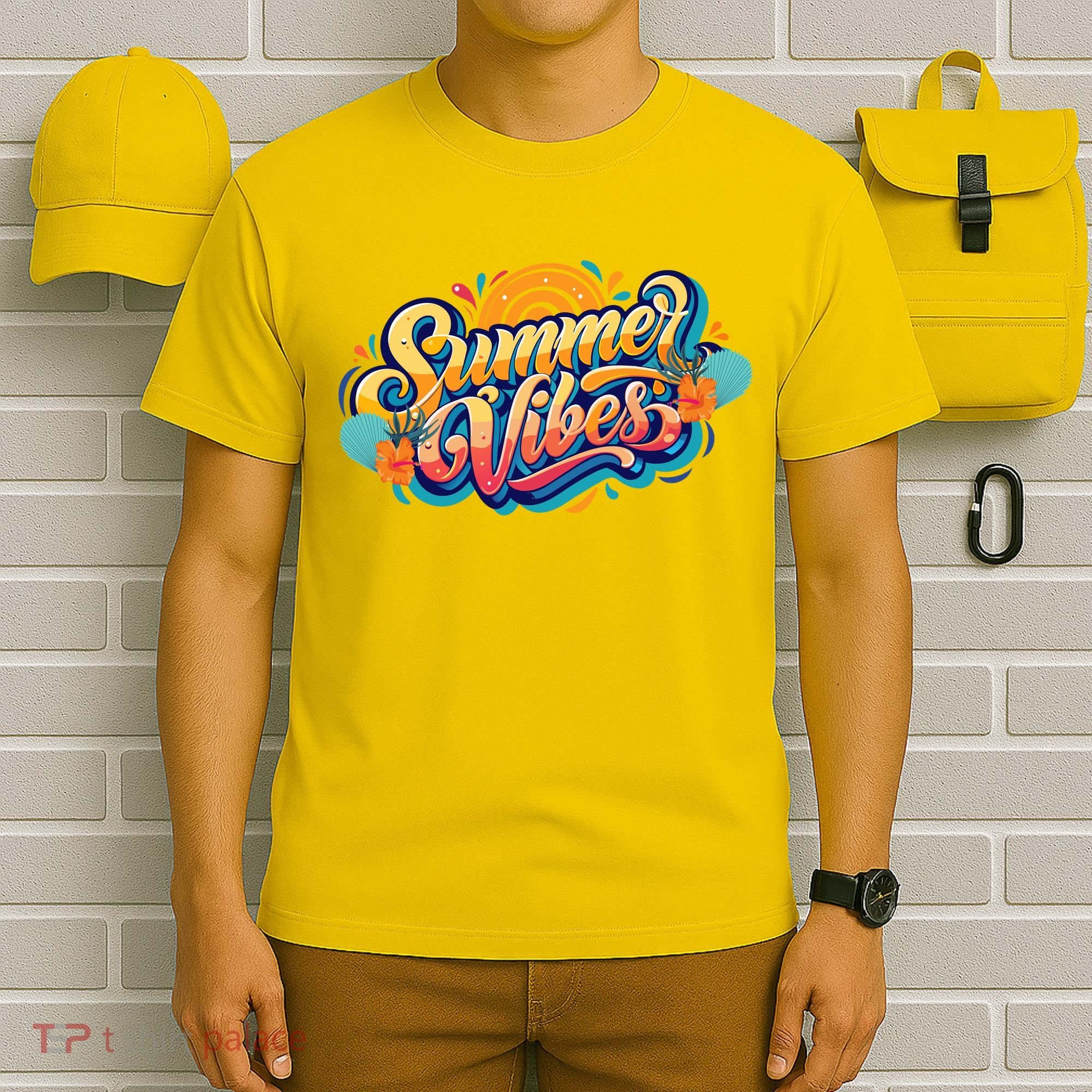 Summer Vibes Family Beach Summer Holiday T-Shirt
