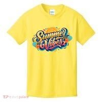 Summer Vibes Family Beach Summer Holiday Kids T-Shirt thumb 0