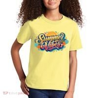 Summer Vibes Family Beach Summer Holiday Kids T-Shirt thumb 2
