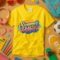 Summer Vibes Family Beach Summer Holiday Kids T-Shirt thumb 3