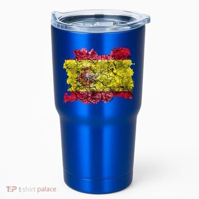 Spain Vintage Flag Meaningful Gift Tumbler