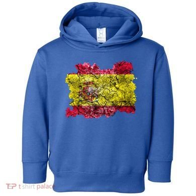 Spain Vintage Flag Meaningful Gift Toddler Hoodie