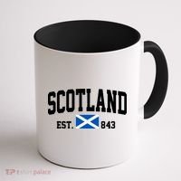 Scotland Varsity Flag Coffee Mug thumb 1