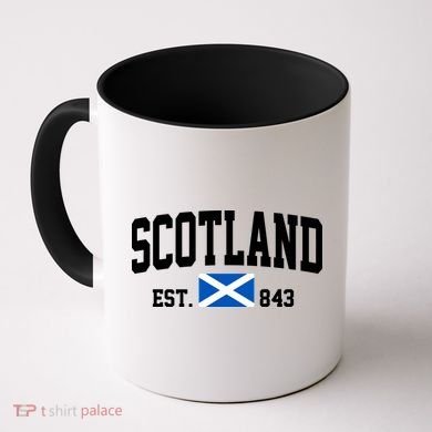 Scotland Varsity Flag Coffee Mug