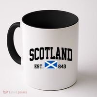 Scotland Varsity Flag Coffee Mug thumb 0