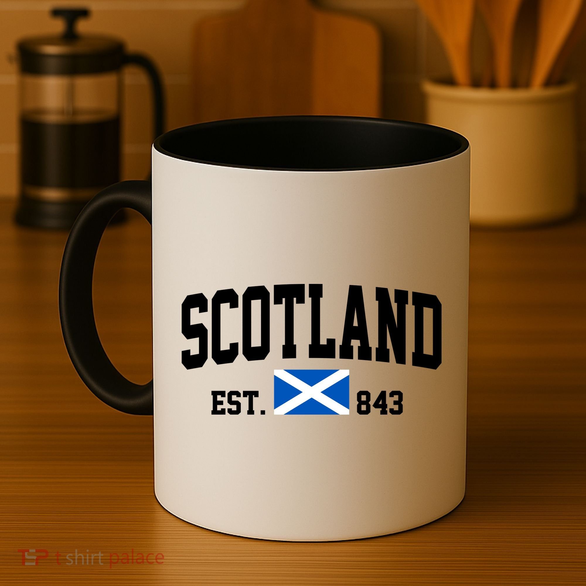 Scotland Varsity Flag Coffee Mug
