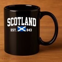 Scotland Varsity Flag 11oz C Handle Ceramic Mug thumb 3
