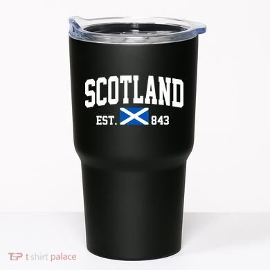 Scotland Varsity Flag Tumbler