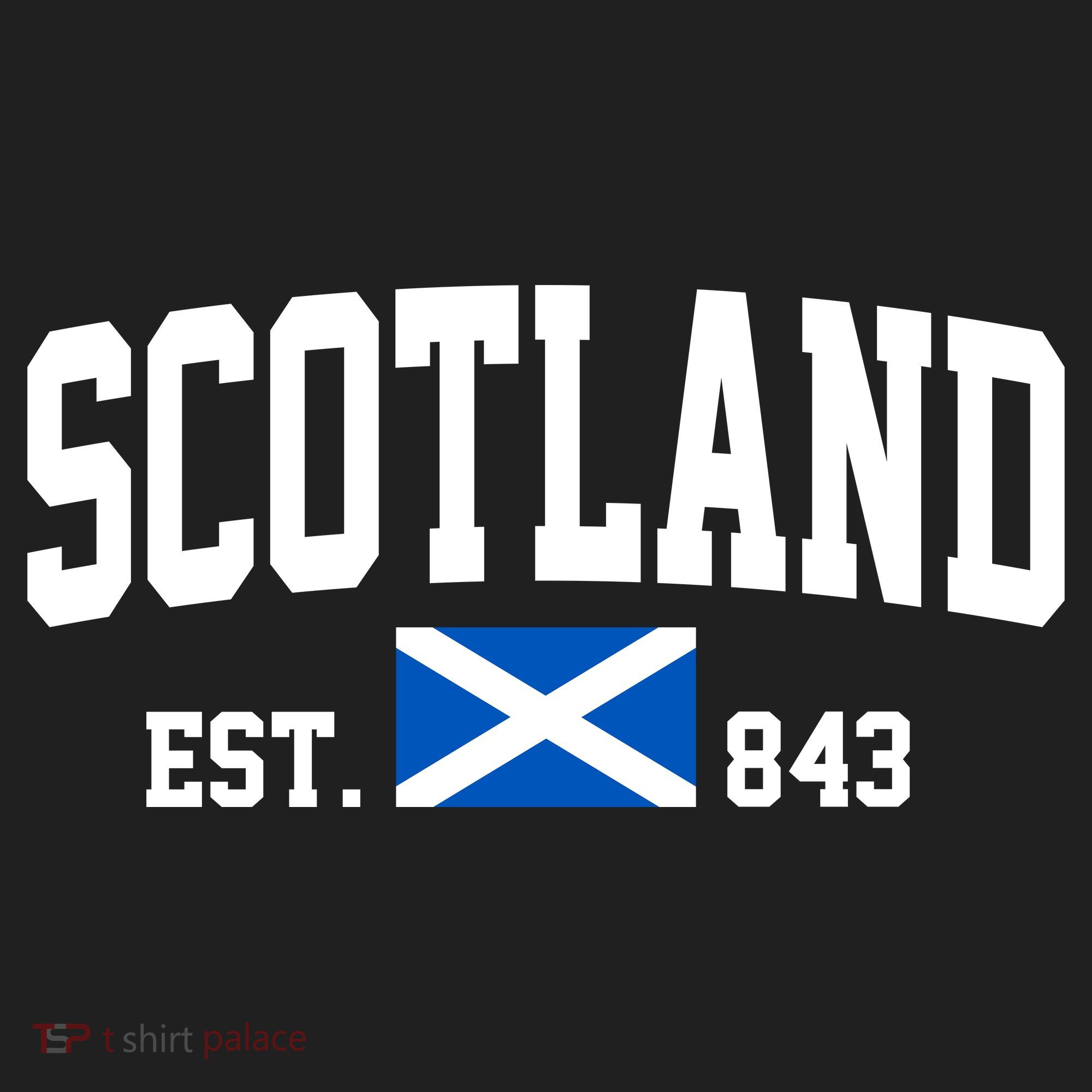 Scotland Varsity Flag Tumbler
