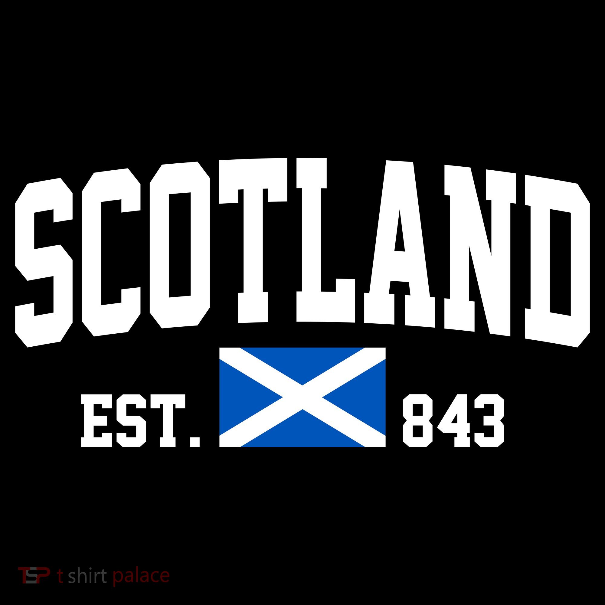 Scotland Varsity Flag Ornament