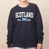 Scotland Varsity Flag Women's Sweatshirt thumb 0
