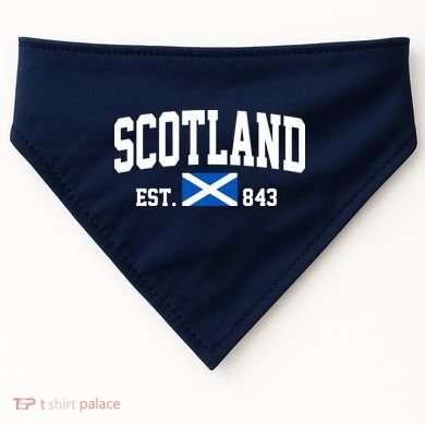 Scotland Varsity Flag USA-Made Doggie Bandana