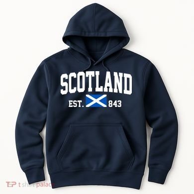 Scotland Varsity Flag Hoodie