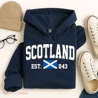 Scotland Varsity Flag Hoodie thumb 4