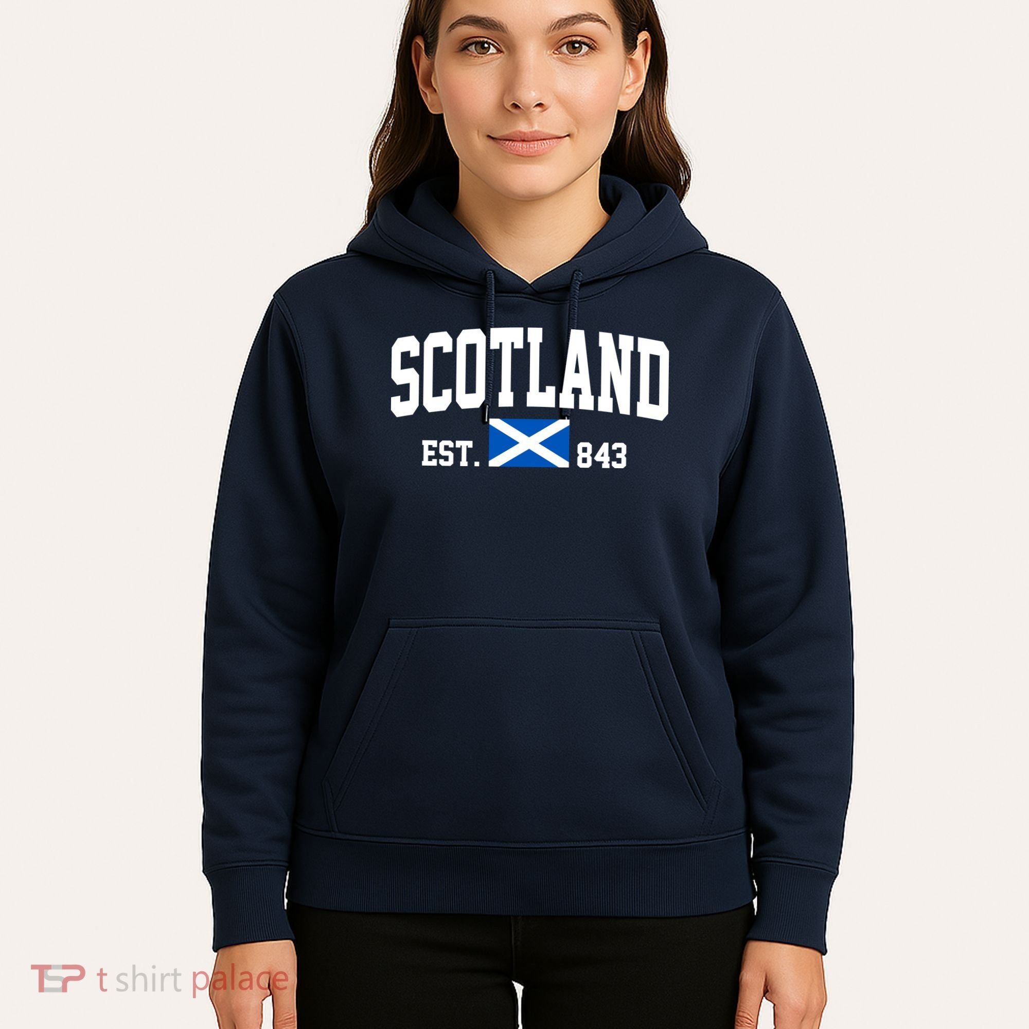 Scotland Varsity Flag Hoodie