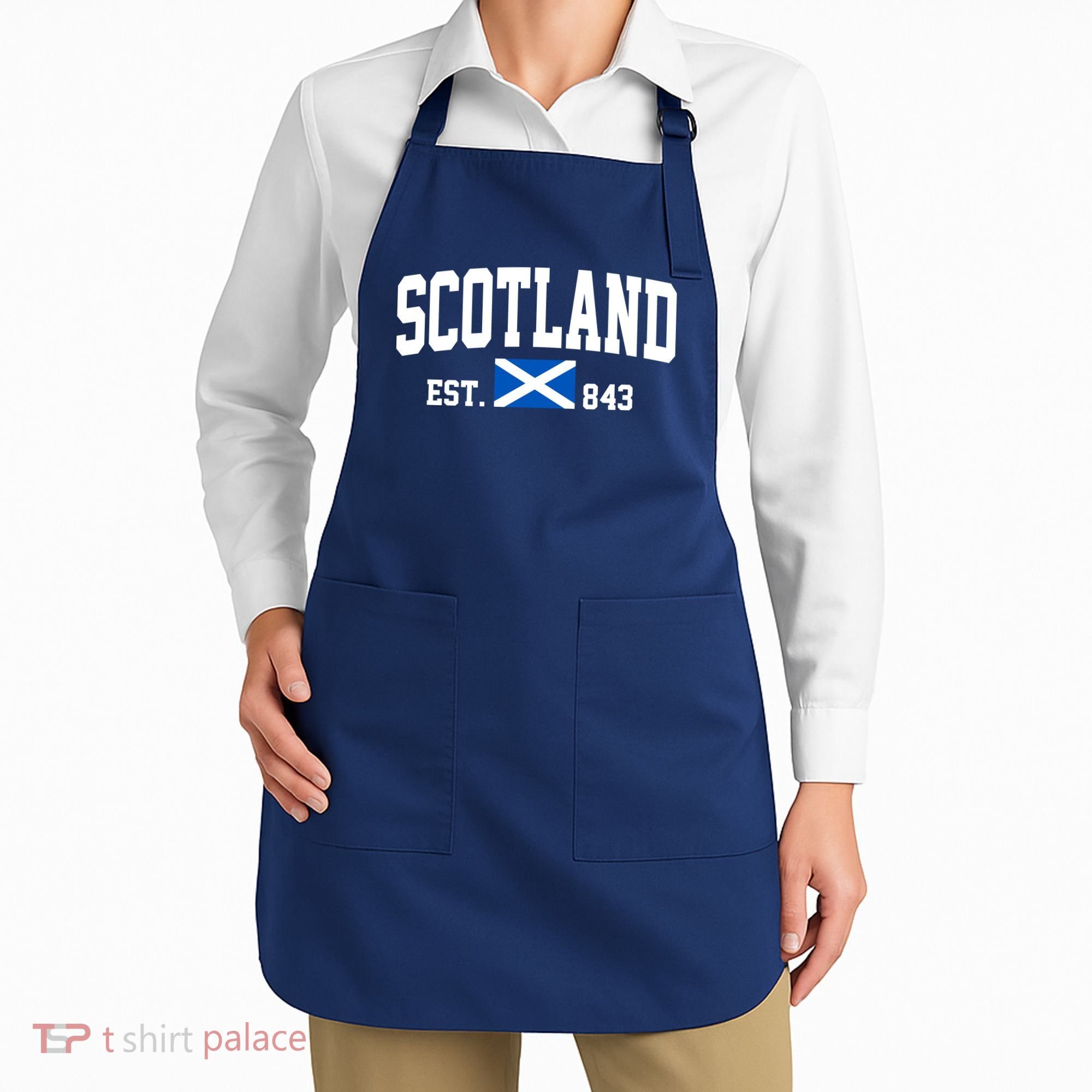 Scotland Varsity Flag Apron
