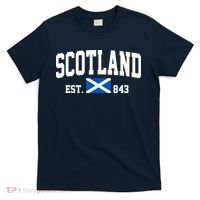 Scotland Varsity Flag T-Shirt thumb 0