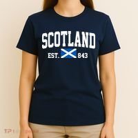 Scotland Varsity Flag T-Shirt thumb 4