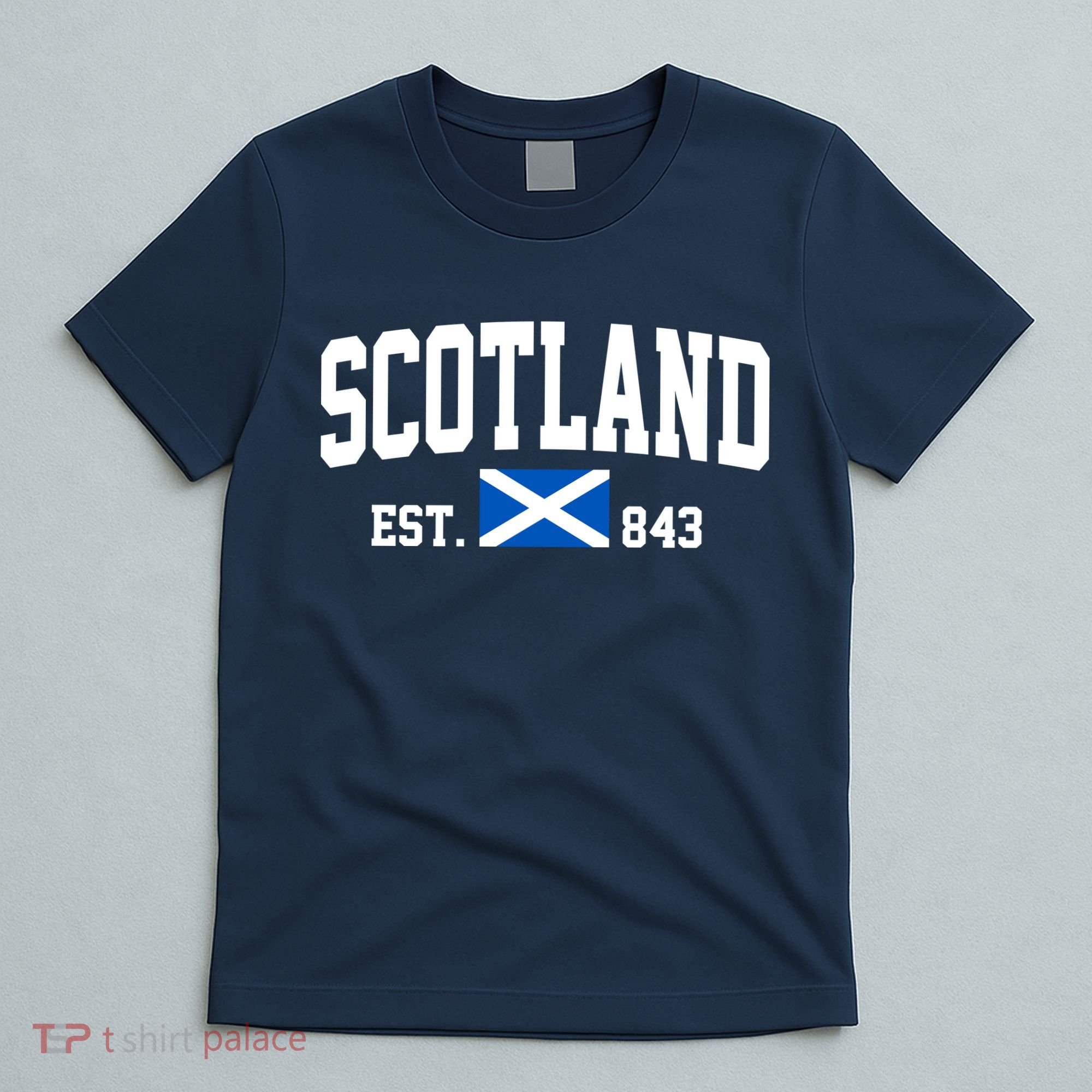 Scotland Varsity Flag T-Shirt