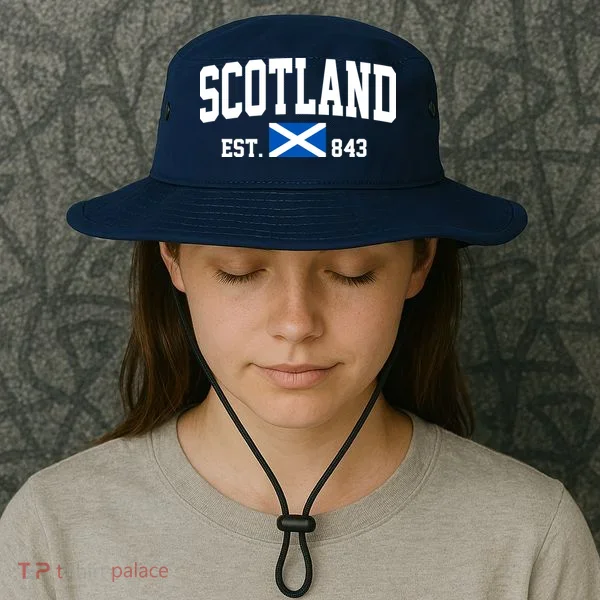 Scotland Varsity Flag Bucket Hat