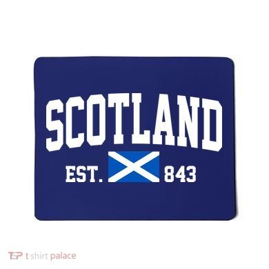 Scotland Varsity Flag Mousepad