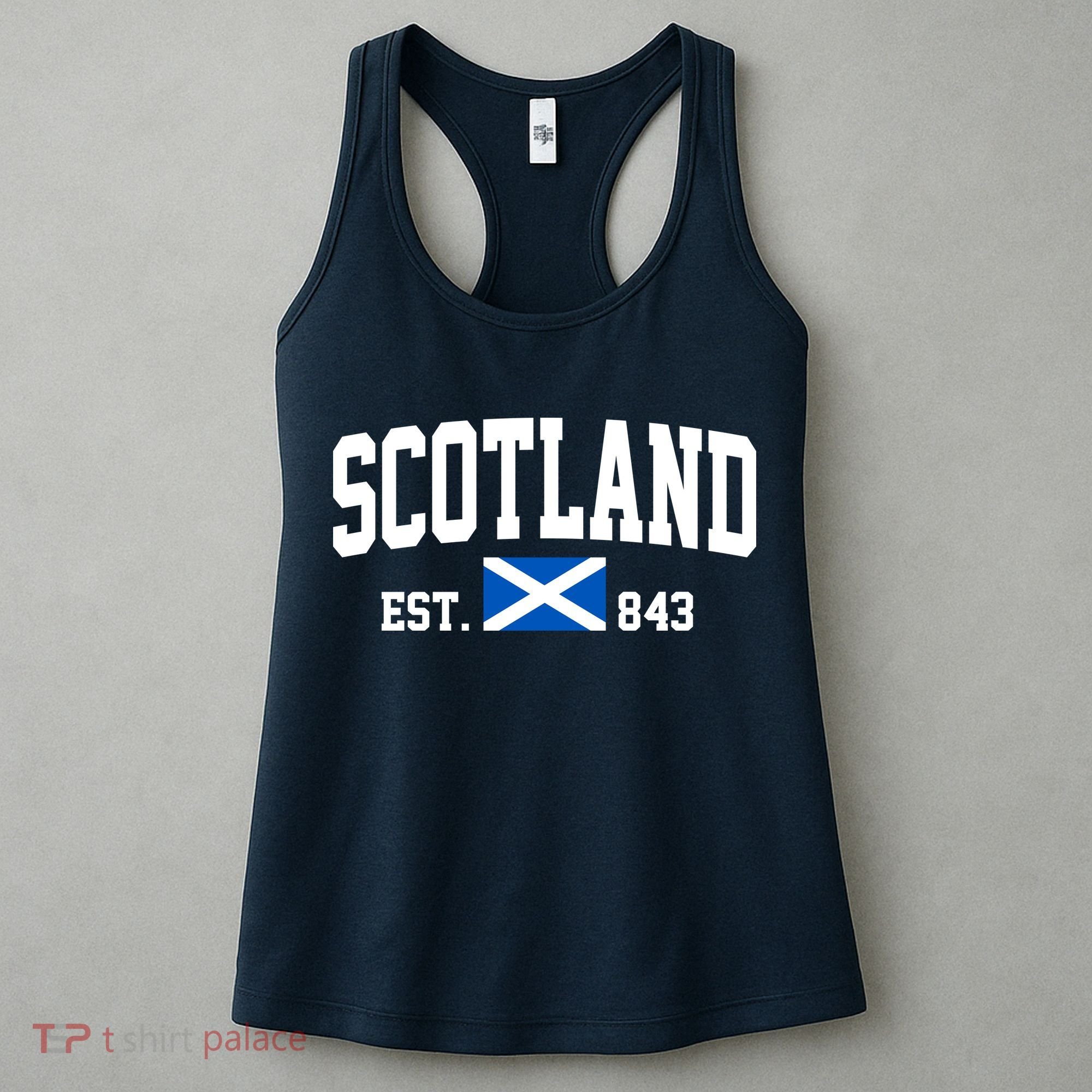 Scotland Varsity Flag Women's Tank Top