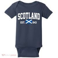Scotland Varsity Flag Baby Bodysuit thumb 0