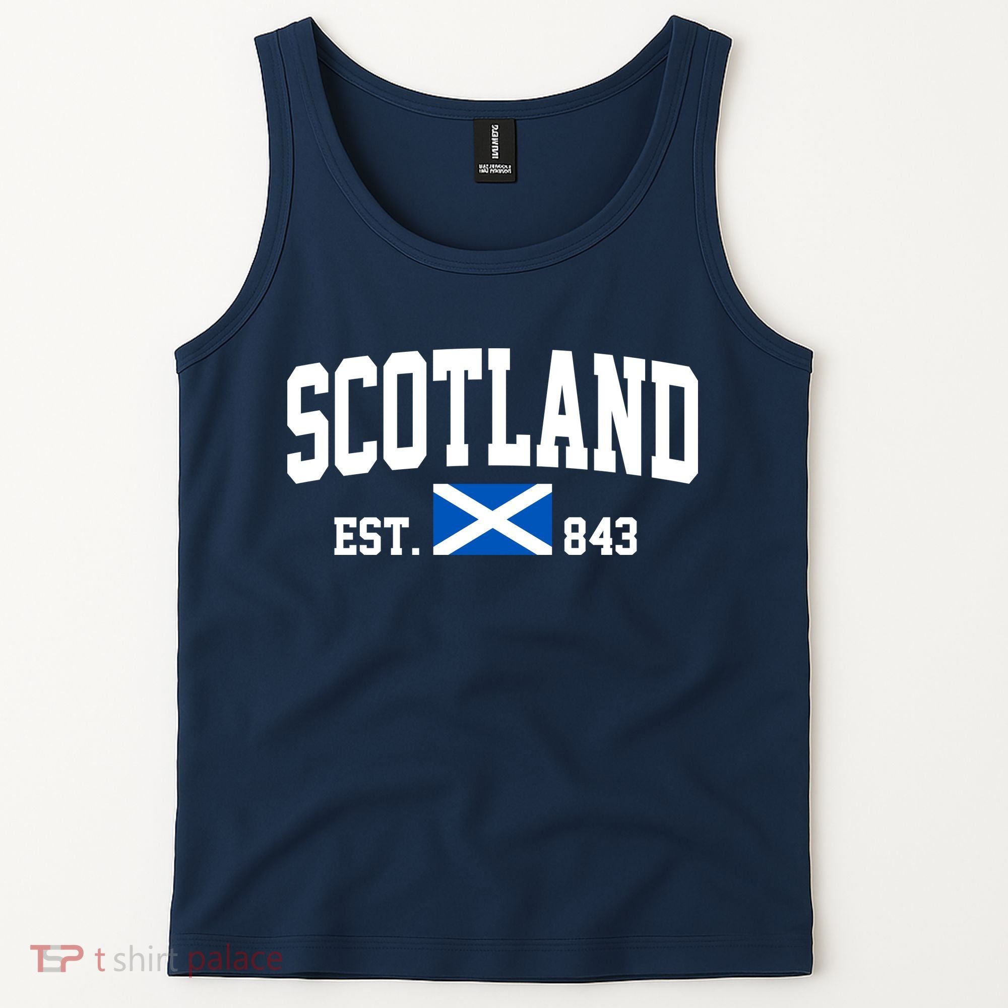 Scotland Varsity Flag Tank Top