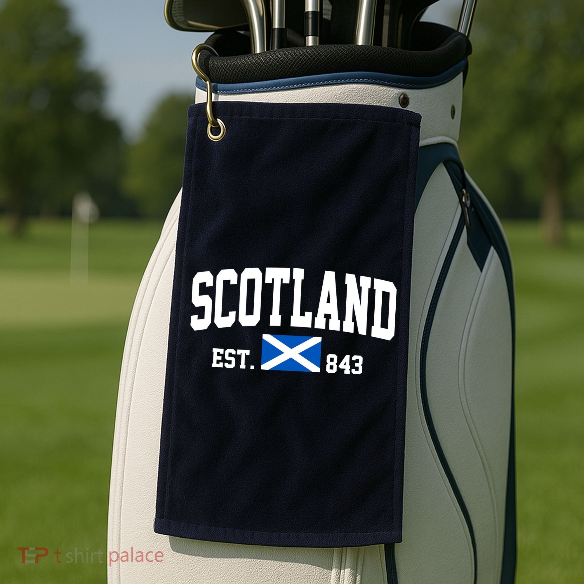 Scotland Varsity Flag Golf Towel