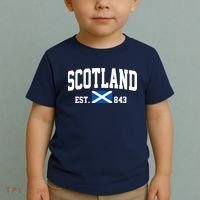 Scotland Varsity Flag Toddler T-Shirt thumb 2