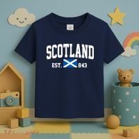 Scotland Varsity Flag Toddler T-Shirt thumb 3
