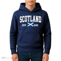 Scotland Varsity Flag Kids Hoodie thumb 4