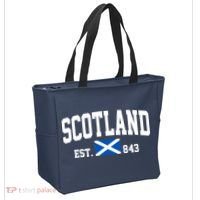 Scotland Varsity Flag Tote Bag thumb 2