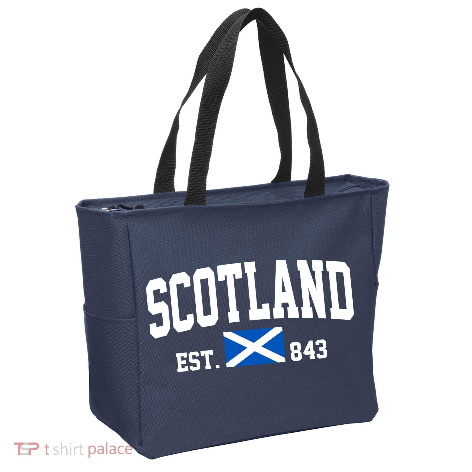 Scotland Varsity Flag Tote Bag