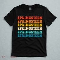 Springsteen Vintage Groovy Retro Party Everyday Casual T-Shirt thumb 5
