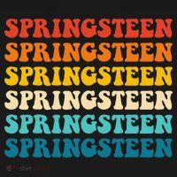 Springsteen Vintage Groovy Retro Party Everyday Casual T-Shirt thumb 7
