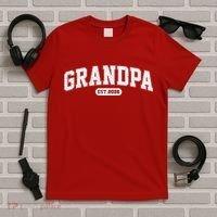 Sporty Varsity Grandpa EST 2026 T-Shirt thumb 5