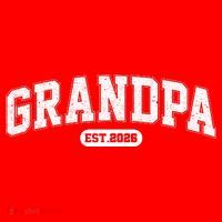 Sporty Varsity Grandpa EST 2026 Mousepad thumb 1