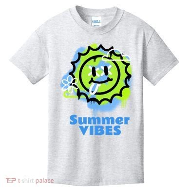 Summer Vibes Gift Kids T-Shirt