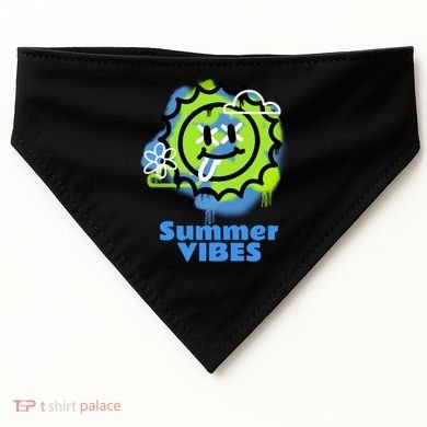 Summer Vibes Gift USA-Made Doggie Bandana