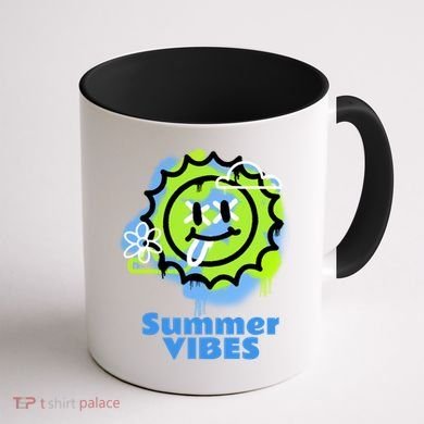 Summer Vibes Gift Coffee Mug back