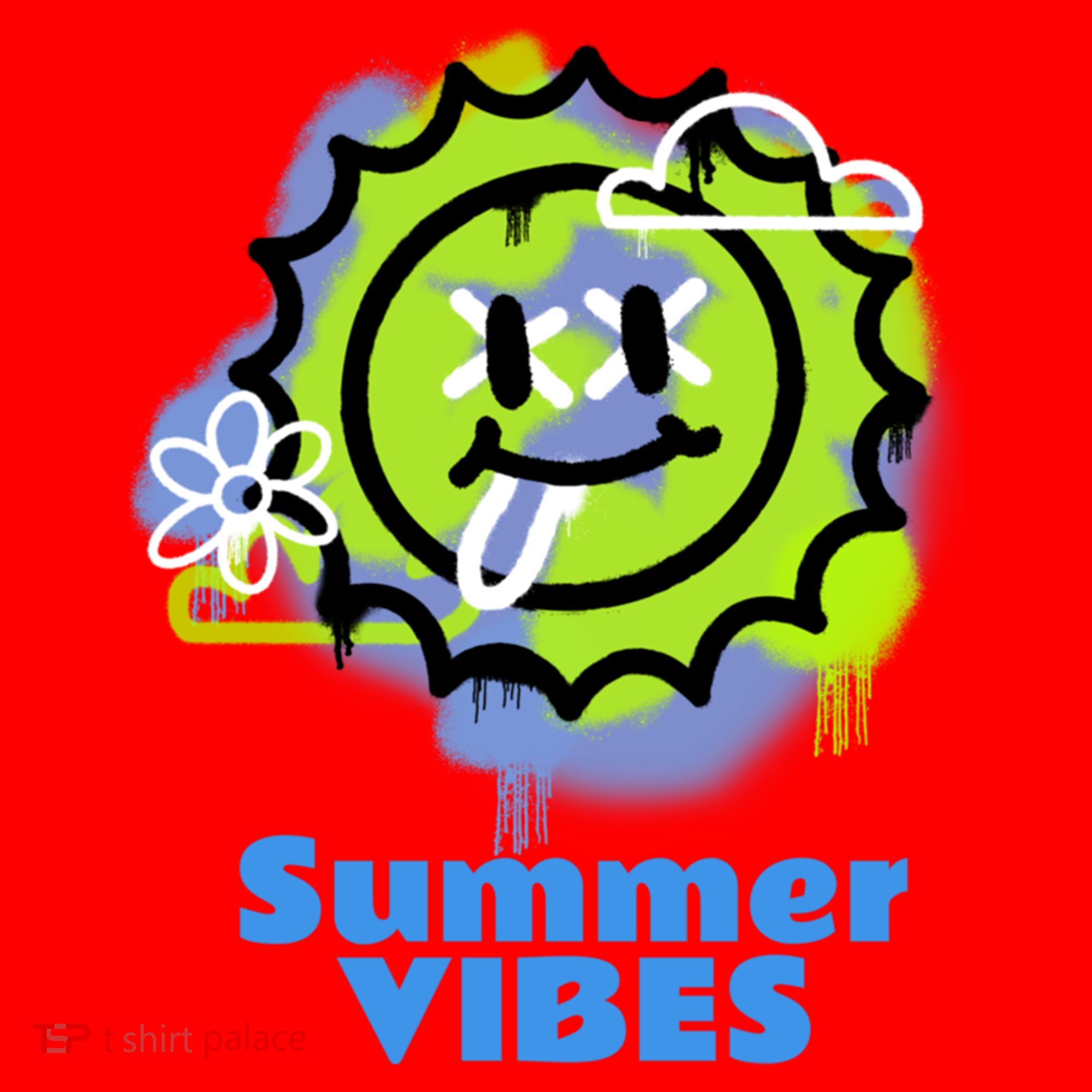 Summer Vibes Gift Santa Hat