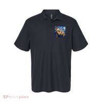 Sloth Van Gogh Style Starry Night Polo thumb 0