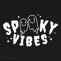 Spooky Vibes Halloween Ghost Cute Bucket Hat thumb 4