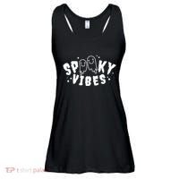 Spooky Vibes Halloween Ghost Cute Ladies Essential Flowy Tank thumb 0