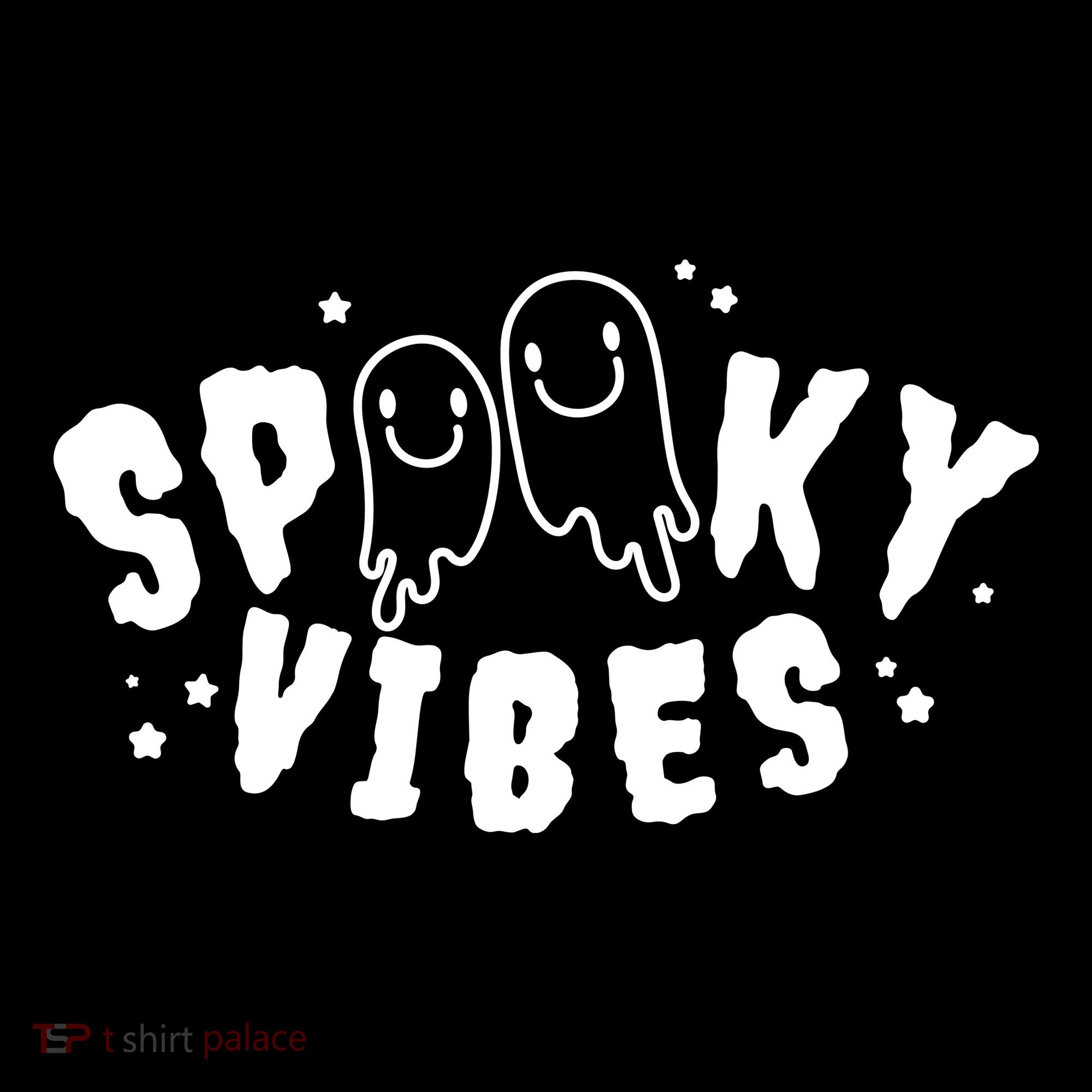 Spooky Vibes Halloween Ghost Cute Women's Hoodie