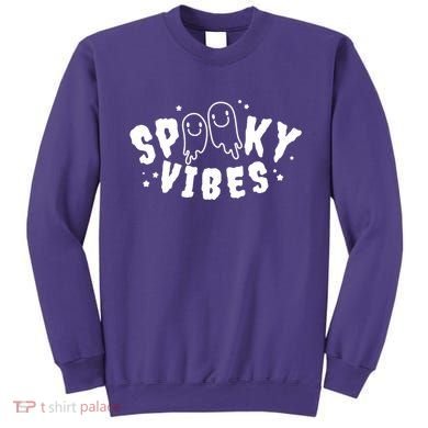 Spooky Vibes Halloween Ghost Cute Sweatshirt