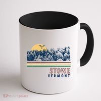 Stowe Vermont Hiking Skiing Retro Cool Gift Coffee Mug thumb 1