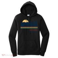 Stowe Vermont Hiking Skiing Retro Cool Gift Women's Hoodie thumb 0